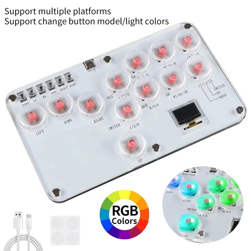 Leverless fight stick - leverless,